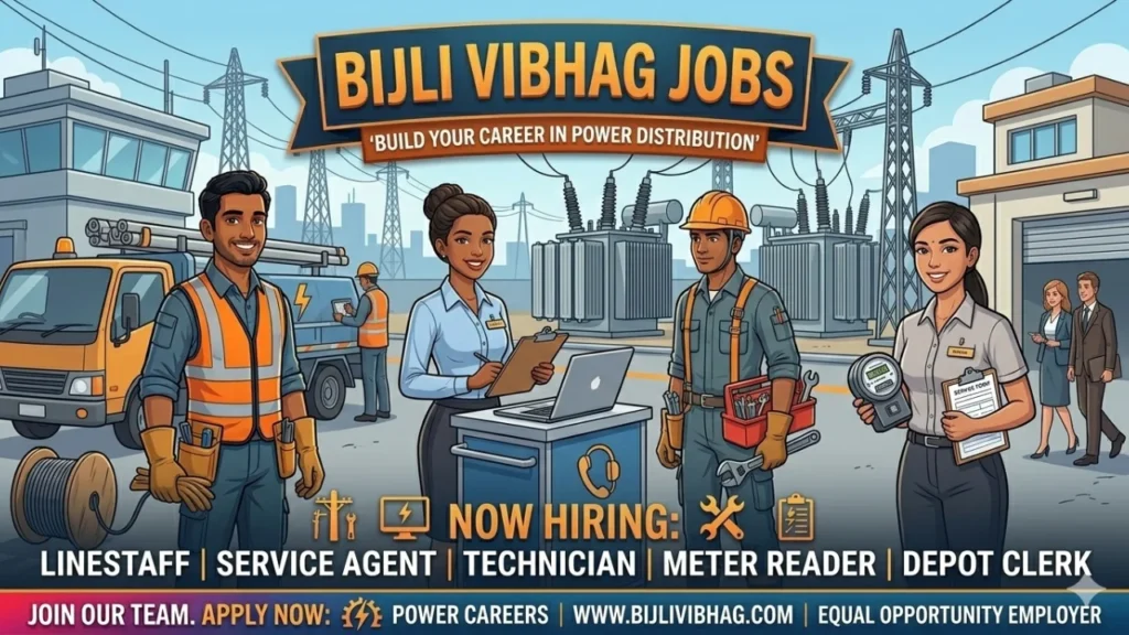 Bijli Vibhag Jobs